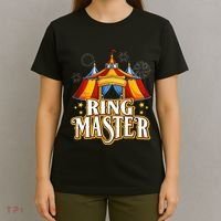 Circus Ringmaster Carnival Crew Party Lovers T-Shirt thumb 4