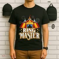 Circus Ringmaster Carnival Crew Party Lovers T-Shirt thumb 6