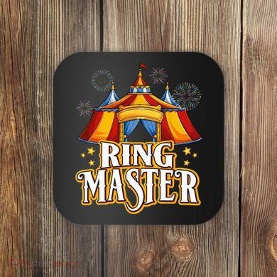 Circus Ringmaster Carnival Crew Party Lovers Coaster