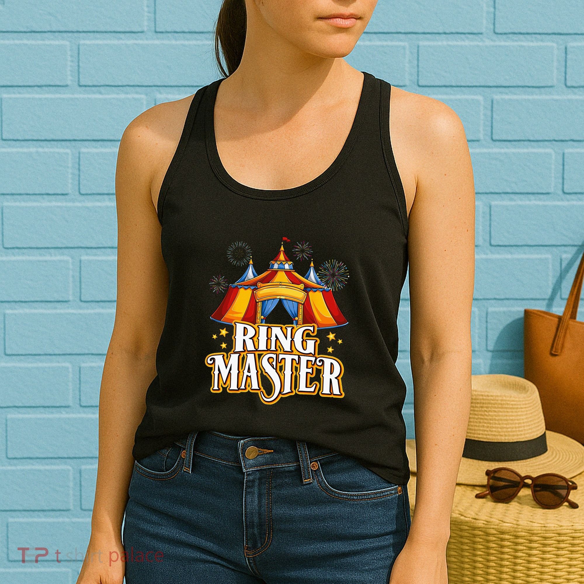 Circus Ringmaster Carnival Crew Party Lovers Women's Tank Top