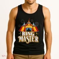 Circus Ringmaster Carnival Crew Party Lovers Tank Top thumb 3