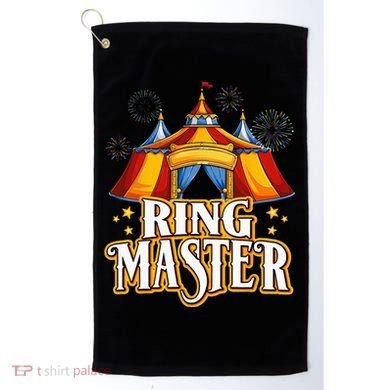 Circus Ringmaster Carnival Crew Party Lovers Golf Towel