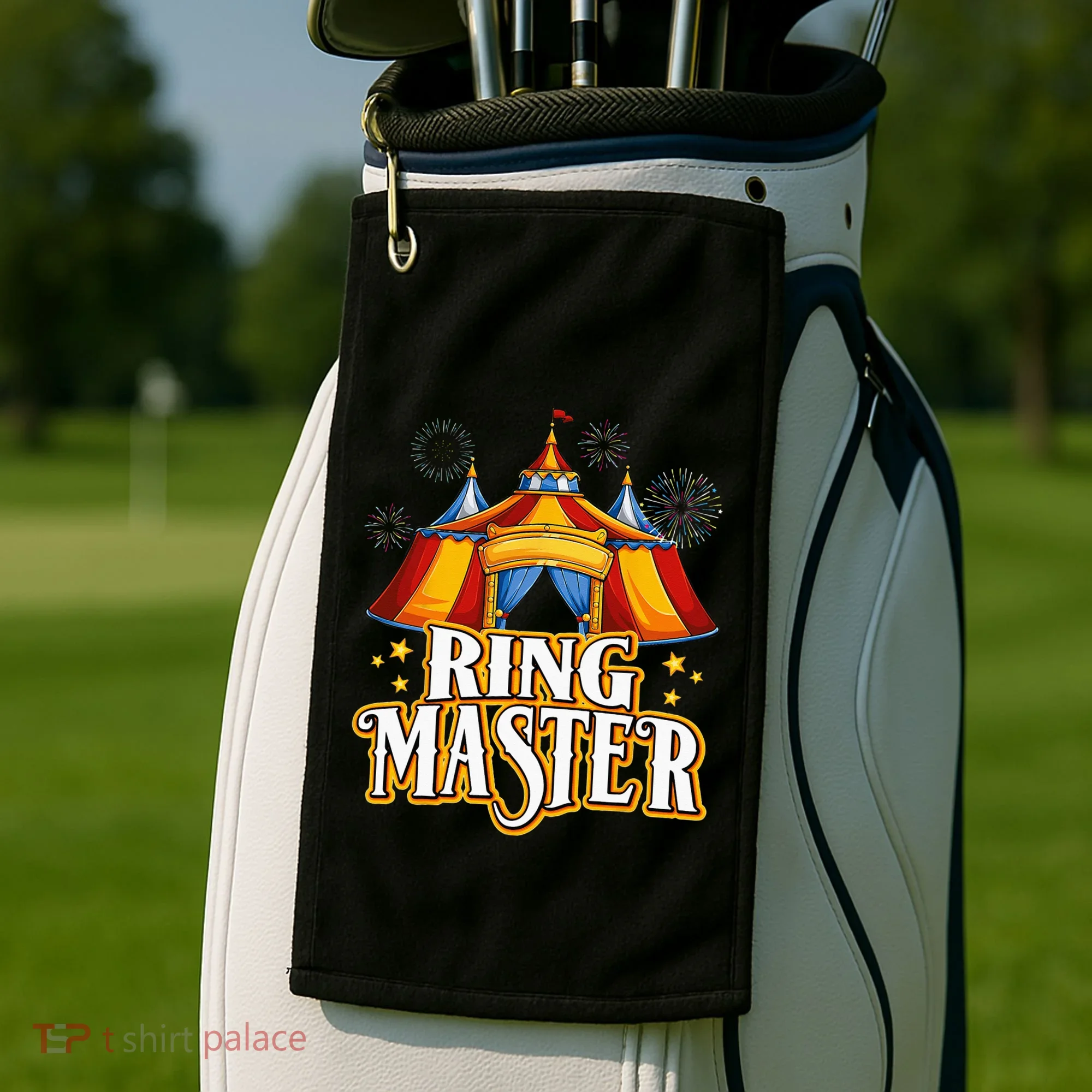 Circus Ringmaster Carnival Crew Party Lovers Golf Towel