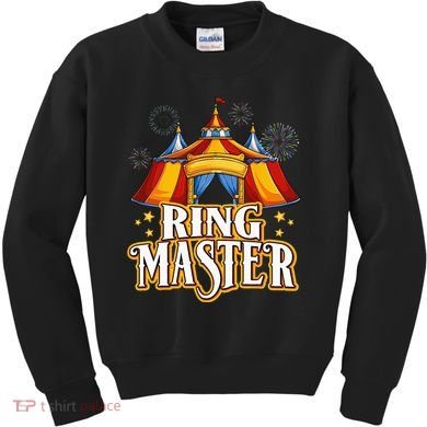Circus Ringmaster Carnival Crew Party Lovers Kids Sweatshirt