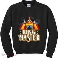 Circus Ringmaster Carnival Crew Party Lovers Kids Sweatshirt thumb 0