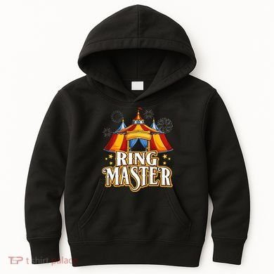 Circus Ringmaster Carnival Crew Party Lovers Kids Hoodie