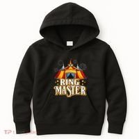 Circus Ringmaster Carnival Crew Party Lovers Kids Hoodie thumb 0