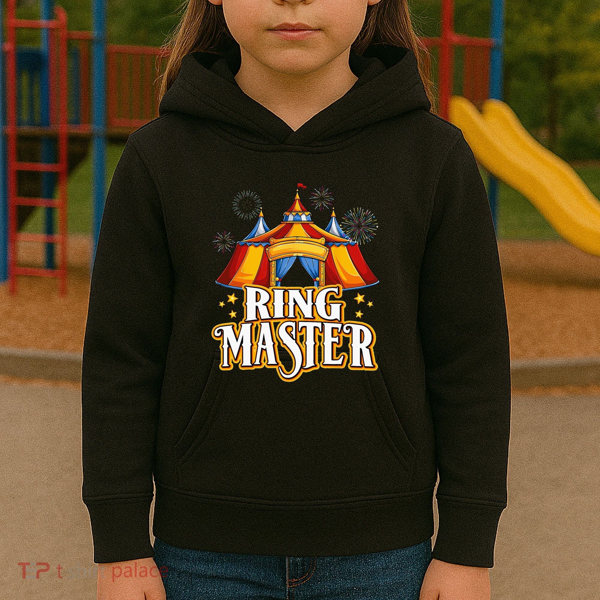Circus Ringmaster Carnival Crew Party Lovers Kids Hoodie
