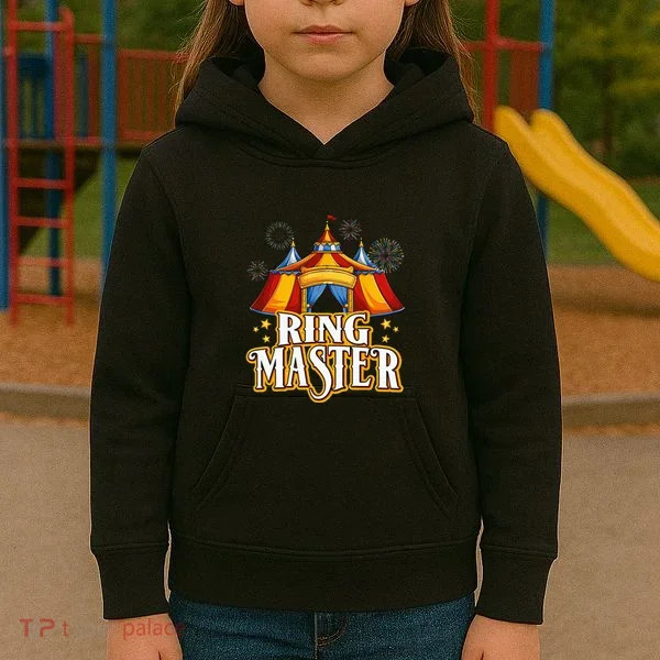 Circus Ringmaster Carnival Crew Party Lovers Kids Hoodie
