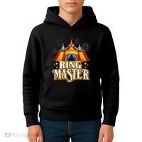 Circus Ringmaster Carnival Crew Party Lovers Kids Hoodie thumb 4