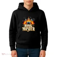 Circus Ringmaster Carnival Crew Party Lovers Kids Hoodie thumb 4