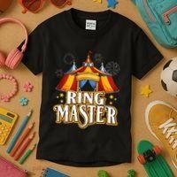 Circus Ringmaster Carnival Crew Party Lovers Kids T-Shirt thumb 3