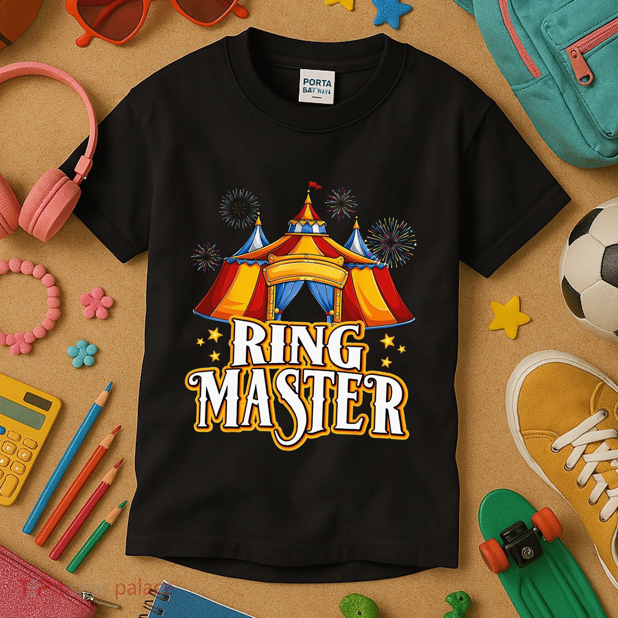 Circus Ringmaster Carnival Crew Party Lovers Kids T-Shirt