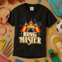 Circus Ringmaster Carnival Crew Party Lovers Kids T-Shirt thumb 3