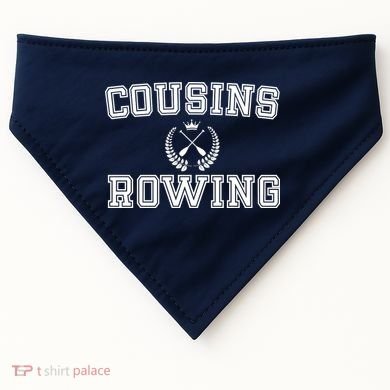 Cousins Rowing Crew USA-Made Doggie Bandana