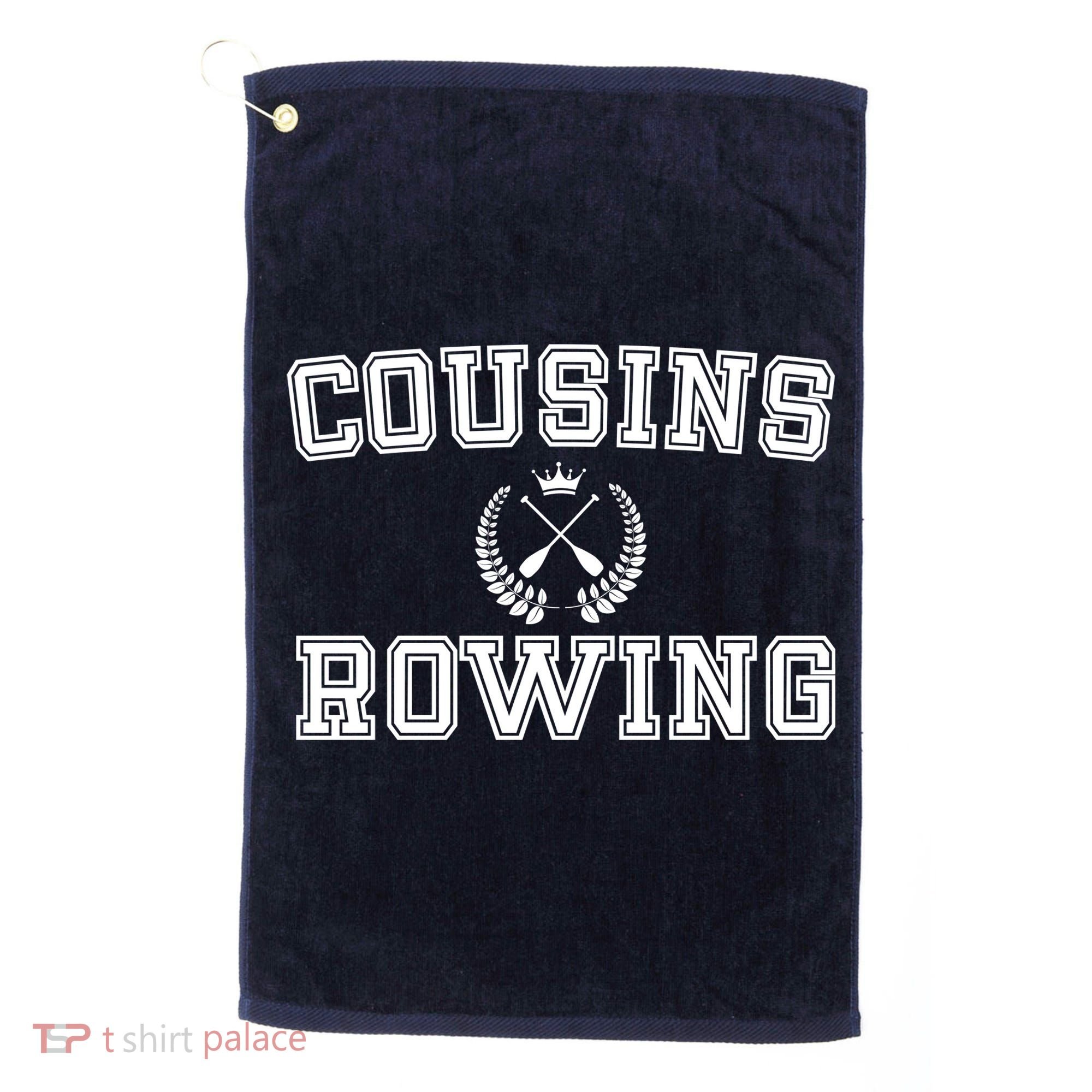 Cousins Rowing Crew Golf Towel