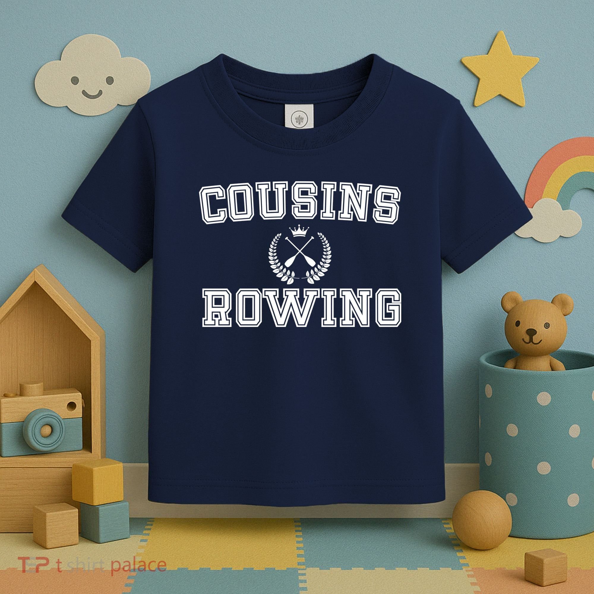 Cousins Rowing Crew Toddler T-Shirt