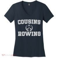 Cousins Rowing Crew Women's V-Neck T-Shirt thumb 0