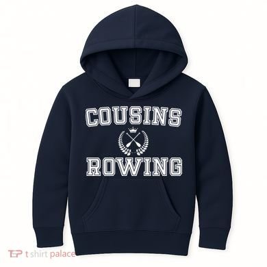 Cousins Rowing Crew Kids Hoodie