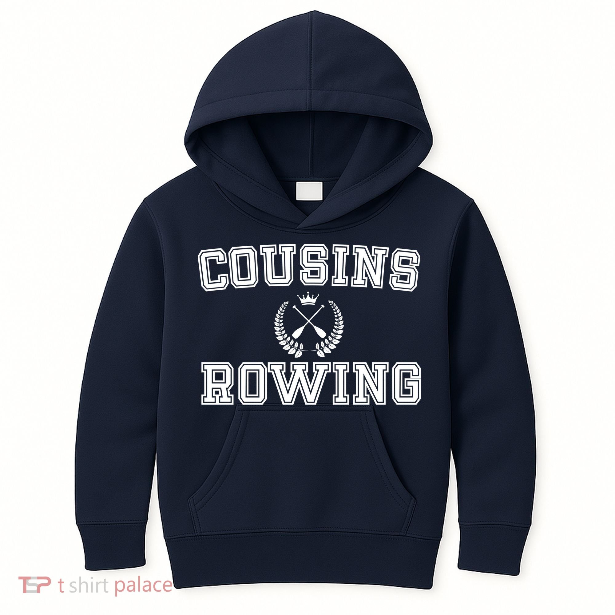 Cousins Rowing Crew Kids Hoodie