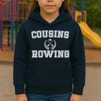 Cousins Rowing Crew Kids Hoodie thumb 3