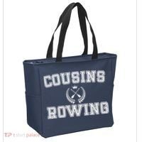 Cousins Rowing Crew Tote Bag thumb 2
