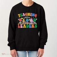 Cute Retro Cartoon Teaching Future Leaders Women's Sweatshirt thumb 0