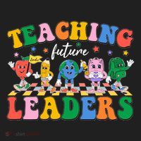Cute Retro Cartoon Teaching Future Leaders Women's Sweatshirt thumb 2
