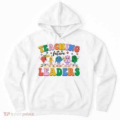 Cute Retro Cartoon Teaching Future Leaders Hoodie