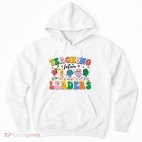 Cute Retro Cartoon Teaching Future Leaders Hoodie thumb 0