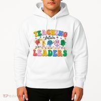 Cute Retro Cartoon Teaching Future Leaders Hoodie thumb 2
