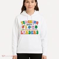 Cute Retro Cartoon Teaching Future Leaders Hoodie thumb 5