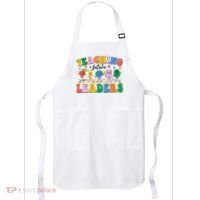 Cute Retro Cartoon Teaching Future Leaders Apron thumb 0