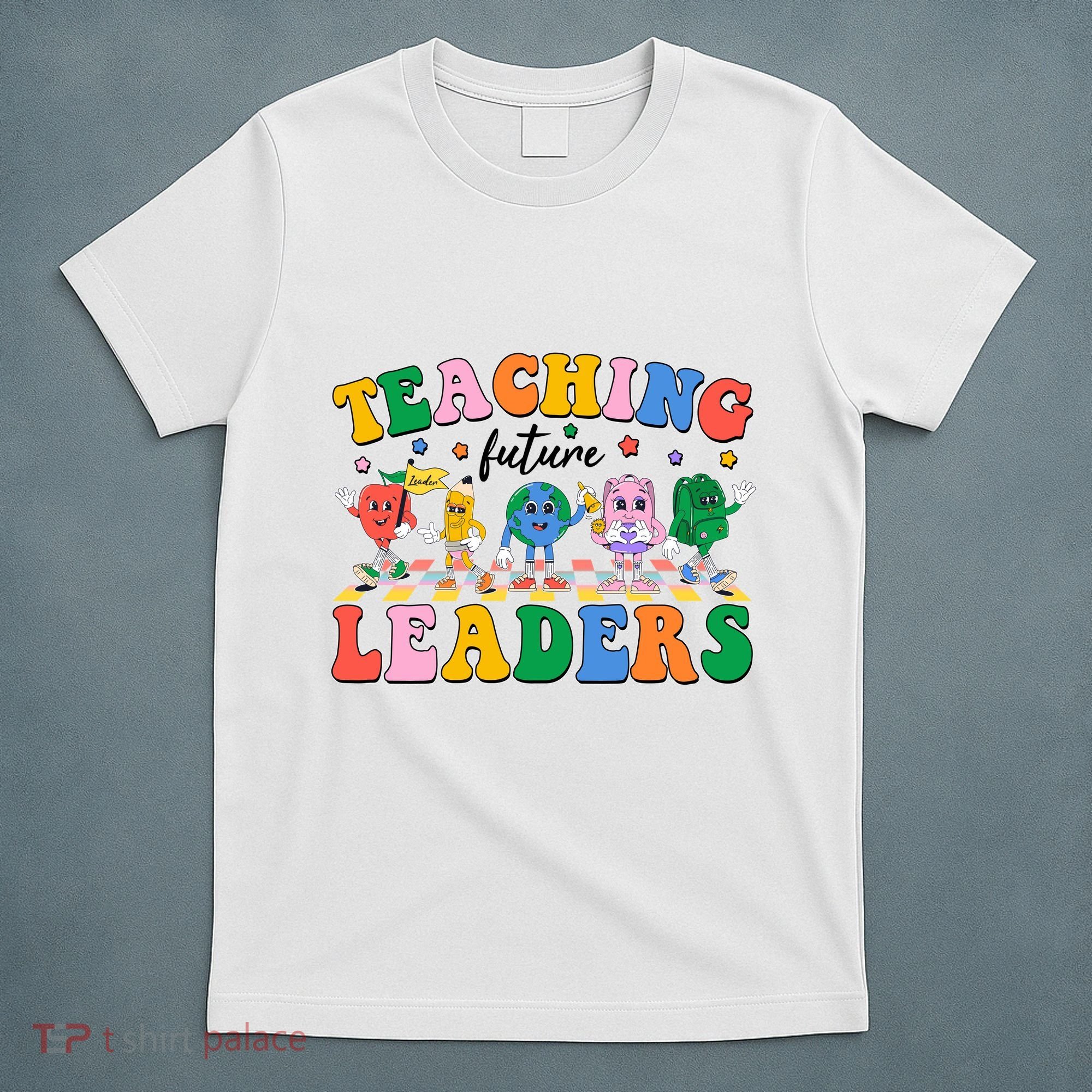 Cute Retro Cartoon Teaching Future Leaders T-Shirt