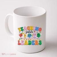 Cute Retro Cartoon Teaching Future Leaders Coffee Mug thumb 0