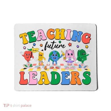Cute Retro Cartoon Teaching Future Leaders Mousepad