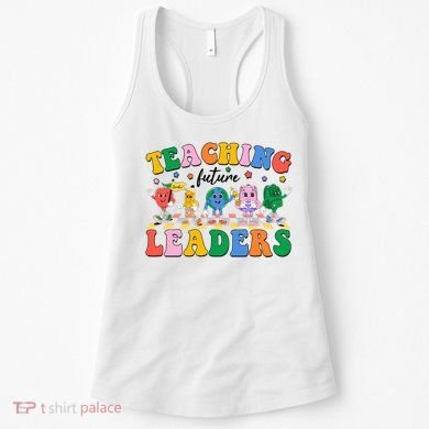 Cute Retro Cartoon Teaching Future Leaders Women's Tank Top