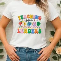 Cute Retro Cartoon Teaching Future Leaders Women's T-Shirt thumb 2