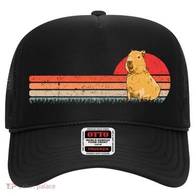 Capybara Retro Capybara Vintage Hat