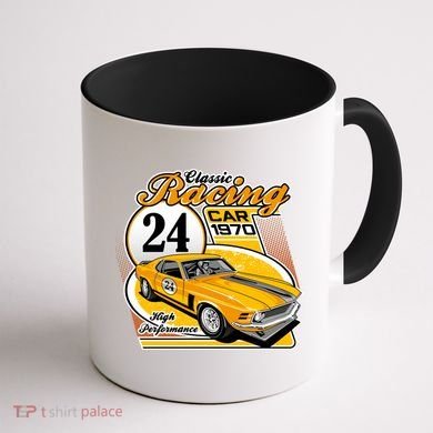 CLASSIC RACING CAR Coffee Mug back