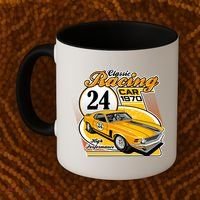 CLASSIC RACING CAR Coffee Mug thumb 2