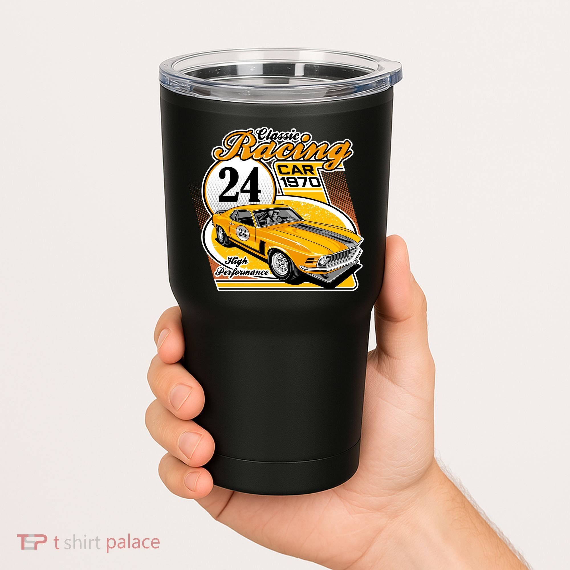 CLASSIC RACING CAR Tumbler