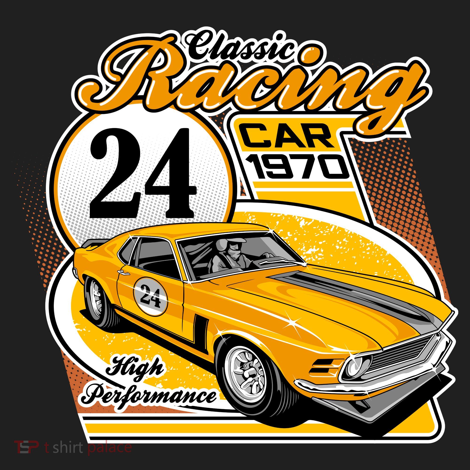 CLASSIC RACING CAR Tumbler