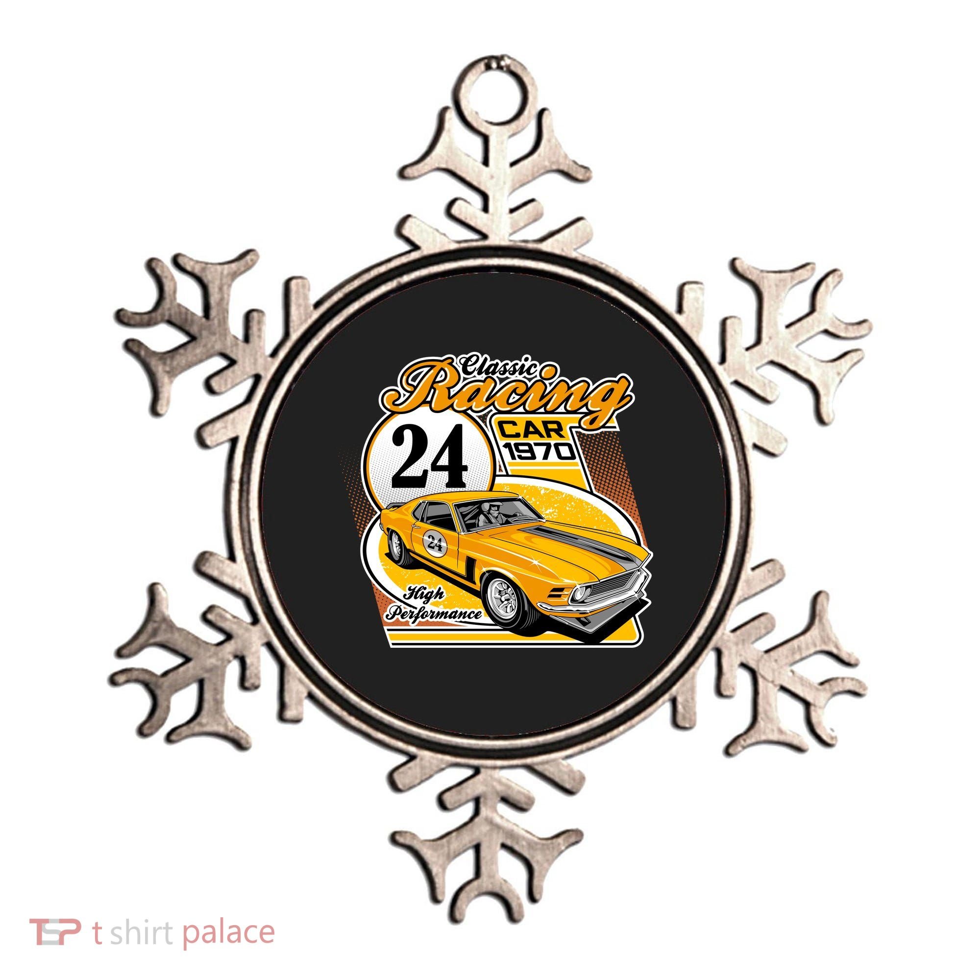 CLASSIC RACING CAR Ornament