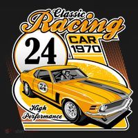 CLASSIC RACING CAR Tank Top thumb 6