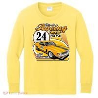 CLASSIC RACING CAR Kids Long Sleeve Shirt thumb 0