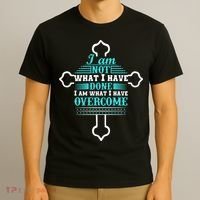 Celebrate Recovery Christian Cross Club Church T-Shirt thumb 3