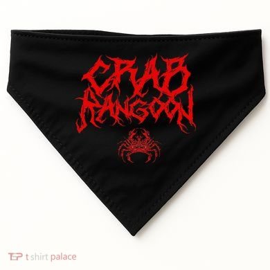 Crab Rangoon USA-Made Doggie Bandana