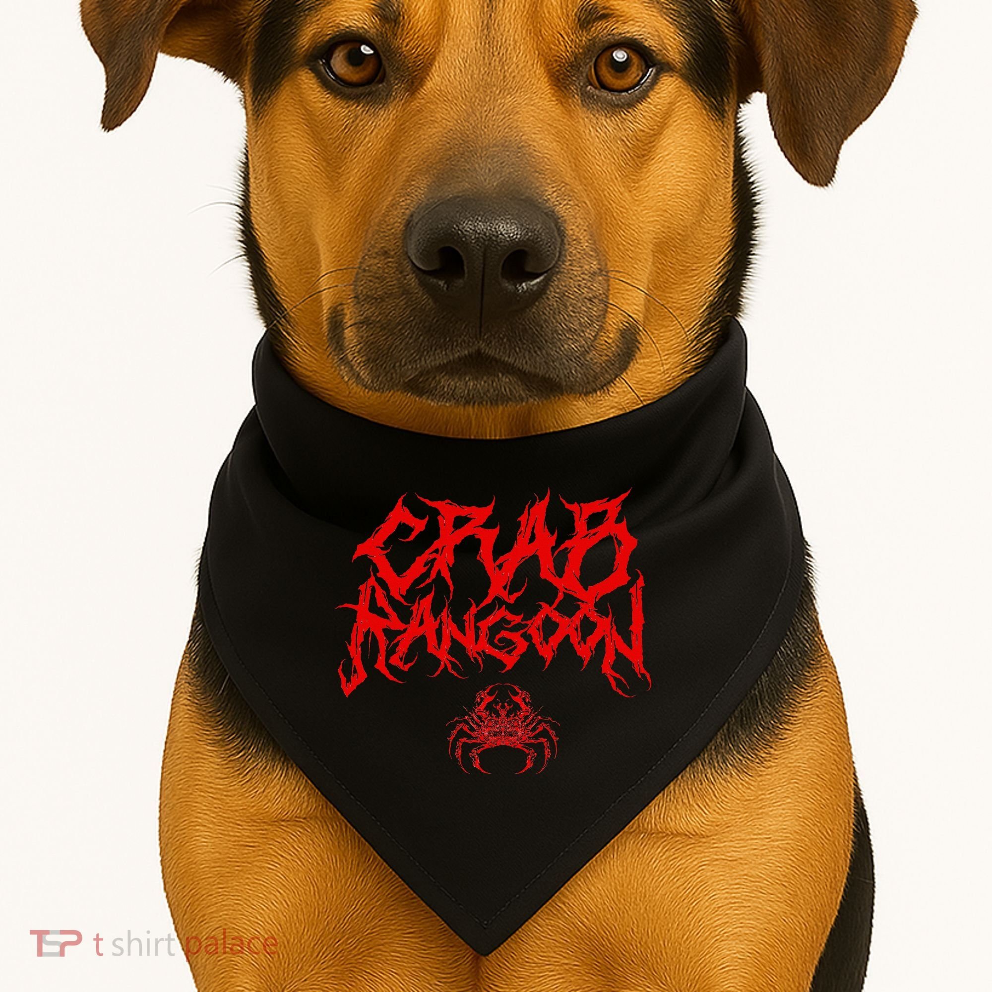 Crab Rangoon USA-Made Doggie Bandana