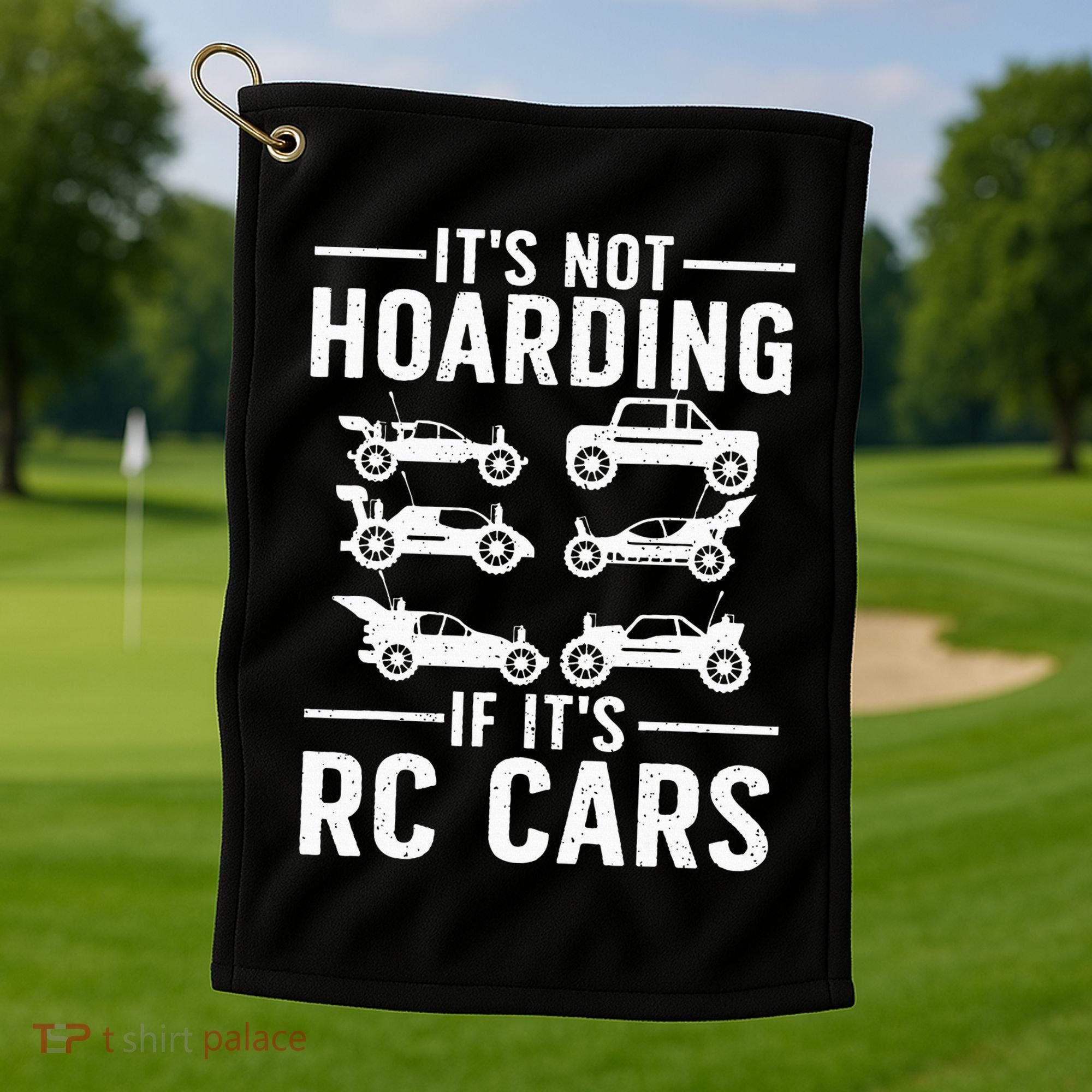 Cool Rc Car Art Remote Control Rc Car Racing Golf Towel